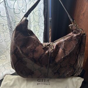G.I.L.I. Brown Snake Roma 2 Bag